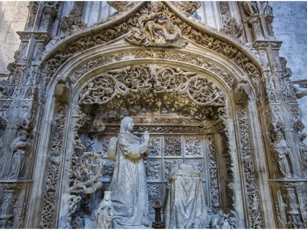 Burgos - Sepulcros reales, retablo mayor e iluminaciones de la Cartuja de Miraflores