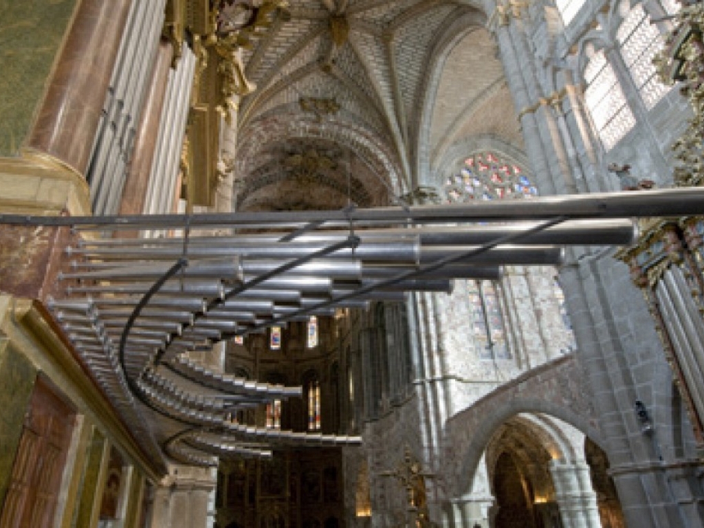 Ávila - Órgano del lado Norte de la catedral