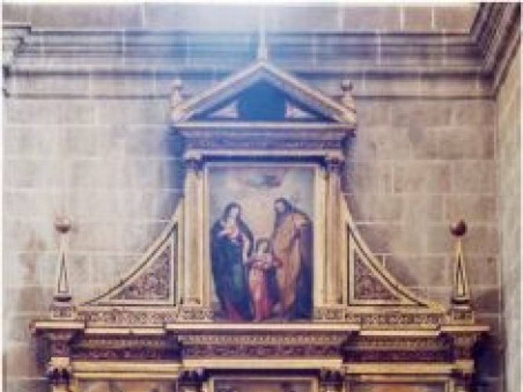 Cebreros - Retablo lateral derecho de la Iglesia de Santiago