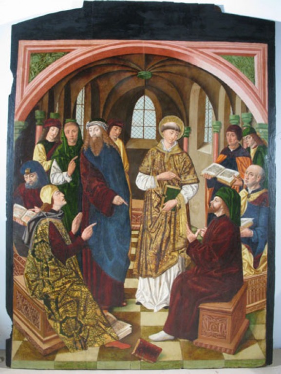Los Balbases - Retablo mayor de la iglesia de San Esteban