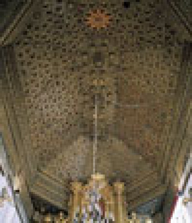 Artesonado de la Capilla Mayor del Convento de San Antonio el Real